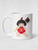 Glossy Warrior Girl Mug           Japanese drinks cup coffee, tea, juice, milk drinking cups miteigi branded product item tumblers ceramics in white with samurai multicolor pattern Ceramic Anime Gifts mugs in red black Glossy Warrior Girl Mug           Japanese drinks cup coffee, tea, juice, milk drinking cups miteigi branded product item tumblers ceramics in white with samurai multicolor pattern Ceramic Anime Gifts mugs in red black