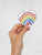 Rainbow Heart Embroidered Patch      Genderful Cartoon rainbow rainbows in white with multicolor pattern Anime Gifts love hearts rainbows lgbtqia+ Iron-on, sew-on, or safety pin attachment patches Rainbow Heart Embroidered Patch      Genderful Cartoon rainbow rainbows in white with multicolor pattern Anime Gifts love hearts rainbows lgbtqia+ Iron-on, sew-on, or safety pin attachment patches