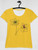 Floral Scoopneck T-Shirt  Genderful Women’s petite, tall plus size Scoop neck athletic round o-neck short sleeves T-shirts for woman in yellow with multicolor flower print design womens tees Floral Scoopneck T-Shirt  Genderful Women’s petite, tall plus size Scoop neck athletic round o-neck short sleeves T-shirts for woman in yellow with multicolor flower print design womens tees