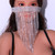 Rhinestone Tassel Face Mask Rhinestone Tassel Face Mask