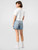 Cropped Top T-Shirt   Womens circles graphic short sleeves crewneck Tops for woman in white with dusk blue design Womens round o-neck crew neck T-shirts Cropped Top T-Shirt   Womens circles graphic short sleeves crewneck Tops for woman in white with dusk blue design Womens round o-neck crew neck T-shirts