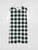 Crewneck T-shirt Dress    Womens short dropped sleeves crewneck checkered Dresses for Woman in off-black white crew neck Petite-, tall-, plus-, size oversized T-shirts plaid round o-neck Tops for women Crewneck T-shirt Dress    Womens short dropped sleeves crewneck checkered Dresses for Woman in off-black white crew neck Petite-, tall-, plus-, size oversized T-shirts plaid round o-neck Tops for women