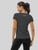 Illustrated Athletic T-Shirt   Women’s scoop neck short sleeves graphic T-shirts for woman in black with photo image design tops Womens round o-neck sportswear fitness activewear Tees Illustrated Athletic T-Shirt   Women’s scoop neck short sleeves graphic T-shirts for woman in black with photo image design tops Womens round o-neck sportswear fitness activewear Tees