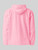 Champion x miteigi embroidered packable Jacket   Genderful Women’s Men’s long sleeves with elastic cuffs, draw cord hooded half zip neckline hidden zipper pouch pocket & kangaroo pouch pocket with drawstring hem for Man Woman in Candy pink Wind and water proof Jackets Mens Womens hiking camping outerwear
