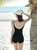 One Piece Monokini Swimsuit    Women’s sexy high cut scoopneck HRTOI letter print stripes tank straps solid bathing suit for woman in black with white trim Womens beach wear female bodysuit swim suits striped swimwear One Piece Monokini Swimsuit    Women’s sexy high cut scoopneck HRTOI letter print stripes tank straps solid bathing suit for woman in black with white trim Womens beach wear female bodysuit swim suits striped swimwear