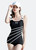 One Piece Monokini Swimsuit    Women’s sexy high cut scoopneck HRTOI letter print stripes tank straps solid bathing suit for woman in black with white trim Womens beach wear female bodysuit swim suits striped swimwear One Piece Monokini Swimsuit    Women’s sexy high cut scoopneck HRTOI letter print stripes tank straps solid bathing suit for woman in black with white trim Womens beach wear female bodysuit swim suits striped swimwear
