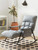 Rocking Chair   Adult oversized noon break leisure lazy sofa outdoor garden loungers balcony living room office recliner lounge chairs furniture in Gray grey Rocking Chair   Adult oversized noon break leisure lazy sofa outdoor garden loungers balcony living room office recliner lounge chairs furniture in Gray grey