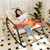Double Rocking Chair    Adjustable balcony leisure sofas lawn lazy susan chairs Detachable reclining stool outdoor patio garden lounger recliners furniture in white Double Rocking Chair    Adjustable balcony leisure sofas lawn lazy susan chairs Detachable reclining stool outdoor patio garden lounger recliners furniture in white