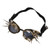 Womens Mens Vintage Victorian Steampunk Gear Pattern Goggle Party Punk Rivets Cosplay Goggles Women Men Gears Glasses Retro Woman Man Costume Accessories Trend in Bronze