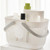 Shower Basket   Large storage baskets with handles Cute dorm utility bucket Bathroom accessories box dormitory organizers bins for college university dormitories in white Shower Basket   Large storage baskets with handles Cute dorm utility bucket Bathroom accessories box dormitory organizers bins for college university dormitories in white