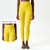 Soft High Rise Yoga Leggings yellow    Women’s solid color anti-slip high rise waist fitness sports pants for woman Breathable quick dry women’s workout trousers tights Gym activewear sportswear clothes