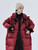 Duck Down Puff Coat   Women’s original Fall autumn and winter outwear white duck down long sleeves hooded parka jackets for woman in burgundy red Womens long bowknot pockets padded parker coats outerwear