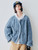 Classic Cable-Knit Cardigan    Women’s Fall Autumn cotton wool bowknot heavyweight design fried dough twists cable knit cardigans for woman in light blue Womens vintage sweaters #244758 Classic Cable-Knit Cardigan    Women’s Fall Autumn cotton wool bowknot heavyweight design fried dough twists cable knit cardigans for woman in light blue Womens vintage sweaters #244758