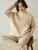 Classic CashSoft Cable-Knit Sweater  Women’s heavyweight 100% Cashmere sweaters for woman Cable knitting vintage loose fit pullovers knitted Jersey Womens Fall Autumn Winter Mockneck turtleneck Tops in beige color Classic CashSoft Cable-Knit Sweater  Women’s heavyweight 100% Cashmere sweaters for woman Cable knitting vintage loose fit pullovers knitted Jersey Womens Fall Autumn Winter Mockneck turtleneck Tops in beige color