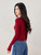Ribbed Crewneck Sweater    Women’s slimming crew neck pullovers knitted tops for woman Fall Autumn elegant simplicity long sleeves casual round O-neck sweaters wfh office workwear outwear Fashion Versatile outerwear womens rib slim fit tank top cardigans in red Ribbed Crewneck Sweater    Women’s slimming crew neck pullovers knitted tops for woman Fall Autumn elegant simplicity long sleeves casual round O-neck sweaters wfh office workwear outwear Fashion Versatile outerwear womens rib slim fit tank top cardigans in red