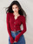 Ribbed Crewneck Sweater    Women’s slimming crew neck pullovers knitted tops for woman Fall Autumn elegant simplicity long sleeves casual round O-neck sweaters wfh office workwear outwear Fashion Versatile outerwear womens rib slim fit tank top cardigans in red Ribbed Crewneck Sweater    Women’s slimming crew neck pullovers knitted tops for woman Fall Autumn elegant simplicity long sleeves casual round O-neck sweaters wfh office workwear outwear Fashion Versatile outerwear womens rib slim fit tank top cardigans in red