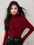 Sparkling Diamond Turtleneck Sweater    Women’s Fall Autumn Winter tops for woman Slim fit pullovers Womens fashion, long sleeves knitted diamonds plus size sweaters in deep dark burgundy wine red Sparkling Diamond Turtleneck Sweater    Women’s Fall Autumn Winter tops for woman Slim fit pullovers Womens fashion, long sleeves knitted diamonds plus size sweaters in deep dark burgundy wine red