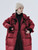 Duck Down Puff Coat   Women’s original Fall autumn and winter outwear white duck down long sleeves hooded parka jackets for woman in burgundy red Womens long bowknot pockets padded parker coats outerwear