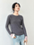 Rib Sweater gray     Women’s casual patchwork comfort slim round O-neck long sleeves with shoulder accent strip and color band cuffs for woman in Gray Women Crewneck wool ribbed knit pullover clothing Fall Autumn womens grey with pink and white accents knitted crew neck sweaters woolen ribbed tops #W43H56254 Rib Sweater gray     Women’s casual patchwork comfort slim round O-neck long sleeves with shoulder accent strip and color band cuffs for woman in Gray Women Crewneck wool ribbed knit pullover clothing Fall Autumn womens grey with pink and white accents knitted crew neck sweaters woolen ribbed tops #W43H56254
