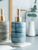 Ceramic Lotion Dispenser Nordic Bathroom Decor Gray / Grey Pink Blue Ceramic Hand Sanitzer Gel Holder Lotion Dispenser Bottle Kitchen Sink Dispenser Liquid Soap Bottles Portable Dispensers Trending Norway Scandinavia Scandinavian Norwegian style fashion
