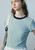 Crewneck Tonal T-Shirt    Women’s casual round O-neck commute versatile solid color short flutter sleeves t-shirts for woman Wood grain style two-tone crew neck tops Spring Summer fashion simple elegant womens office wfh workwear fashion also available in dusk light blue Crewneck Tonal T-Shirt    Women’s casual round O-neck commute versatile solid color short flutter sleeves t-shirts for woman Wood grain style two-tone crew neck tops Spring Summer fashion simple elegant womens office wfh workwear fashion also available in dusk light blue