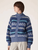 Aurora Jacquard Mockneck Cardigan  Women's Luxurious ribbed high neck Pullover Cashmere long sleeves dropped shoulder with rib band cuffs knit sweaters Zipper up close big wide rib hem Cardigans for woman in blue Womens Fall Autumn Winter Spring fashion outwear the miteigi Ultra LUX collection Coat outerwear #nigo61113 Aurora Jacquard Mockneck Cardigan  Women's Luxurious ribbed high neck Pullover Cashmere long sleeves dropped shoulder with rib band cuffs knit sweaters Zipper up close big wide rib hem Cardigans for woman in blue Womens Fall Autumn Winter Spring fashion outwear the miteigi Ultra LUX collection Coat outerwear #nigo61113