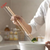 Cooking Chopsticks   Japanese extended fried high temperature resistant household prep accessory solid wood anti-slip anti-hot high-graded wooden chopstick Hot Pot kitchen cookware utensils beech wood accessories Cooking Chopsticks   Japanese extended fried high temperature resistant household prep accessory solid wood anti-slip anti-hot high-graded wooden chopstick Hot Pot kitchen cookware utensils beech wood accessories