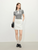 Women’s Athflow style contrast color turn-down zipper collar V-neck Viscose short-sleeves ribbed knitted T-Shirt for woman in Gray grey Women Summer cool slim knit sweater Top Womens T-shirts tees office wfh workwear tops #25FS12280 Women’s Athflow style contrast color turn-down zipper collar V-neck Viscose short-sleeves ribbed knitted T-Shirt for woman in Gray grey Women Summer cool slim knit sweater Top Womens T-shirts tees office wfh workwear tops #25FS12280