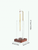 Incense Holder Yoga Timer Aromatherapy Stand Incense Anti-Ash Flying Incense Burner For Sticks With Removable Glass holders with wooden base for Home decor