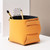 Creative leather pen holder desktop debris box Nordic leather storage boxes lipstick key makeup brush buckets Creative leather pen holder desktop debris box Nordic leather storage boxes lipstick key makeup brush buckets