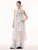 Women’s woman womens  Hollow out lace big size long elegant lined midi, ankle length skort pant Lapel Fashion Tide Spring Summer Autumn holiday vacation getaway pants in white Women’s woman womens  Hollow out lace big size long elegant lined midi, ankle length skort pant Lapel Fashion Tide Spring Summer Autumn holiday vacation getaway pants in white