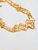 Women’s woman womens Unique Exaggerated chunky irregular big creative thick Gold and Silver color metal chain choker Fashion necklaces Jewelry Gift Jewellery in gold