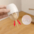 Oval Magnetic Toothpick Storage Case Portable Toothpick Dispenser Toothpicks Box ABS Plastic refrigerator fridge magnet holders in white