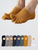 3 Pairs Men's man mens Women’s woman womens Genflex gender neutral genderful unisex anywear Fashion Casual Finger Soft Breathable High Quality Mesh Casual Sox Sweat-absorbing non-slip Boat Socks 3-Pairs in Yellow, Black, Blue, Dark gray, Green, Light gray, White, Coffee beige