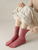 Women's woman womens 3 Pair 100% Cotton Solid Color Autumn Spring Soft Breathable crew socks (3-Pack) 3-Pair in  dusk pink