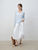 Women’s woman womens petite size Minimalism cottage V Neck long sleeves Thin Knitted drawcord drawstring tie button-up Summer Physical Sunscreen Cardigans in Light blue