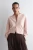 Women’s woman womens petite-, tall-, plus-, size spring style Casual lightweight crewneck fashion Solid-color round polo crew neck rib band trim collar button-up half sleeves with ribbed cuffs and hem knitted cardigans in light pastel pink