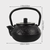 Japanese Iron Cast Teapot Tea Kettle Coffee Chinese Pot Stove Tetsubin loose Small Kung Fu Stove Boiling Set Metal Kettles 1L in black