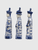 Traditional China Chinese Emperor Qianlong, Emperor Yongzheng, Emperor Kangxi, Ceramic Statues, Table Accessory, Home Decoration accessories Figurines in white with blue
