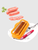Multifunctional Hot Dog Sausage Ham Banana Peel Cutters Kitchen Preparation slicers gadget accessories Tool in yellow