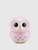 Cute animal Owl character Shape Kitchen Manual Home Cooking Counters Clock Kitchen Mechanical Timers in pink