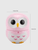 Cute animal Owl character Shape Kitchen Manual Home Cooking Counters Clock Kitchen Mechanical Timers in pink
