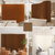 Creative Home Decor Movable White Brown Black Organ Paper Wall Screen Room Dividers Office Partition Removable Folding Baffle in brown, white, black