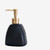 Bathroom Accessories Nordic Home Ceramic Soap Dispenser Press type Hand Sanatizer Dispenser Shampoo Lotion Bottle Portable Soap Dispensers Style Trend in Black