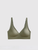 Women’s woman womens Men’s man mens petite-, tall-, plus-, size Breathe Deep V-Neck Thin Seamless 3D Soft Support without Wires wireless wire-free to Push Up and Hold Side Breasts and Prevent Sagging underwear intimates Bras in Green