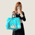 Anime Kawaii plush Animation Hatsune Miku High-looking Japanese and Korean Cartoon New Girl Fresh and Versatile Handbag Student Shoulder Bag in blue