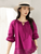 Women’s woman womens petite-, tall-, plus-, size 100%-Cotton Bohemia Boho Bohemian Spring Summer Autumn Long Sleeves Pure Cotton Loose boatneck v-neck Shirts Lace Splicing Hollow Out Hem Ladies bow tie-up Tops Blouses in burgundy grape wine-red