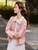 Women’s woman womens petite-, tall-, plus-, size rose Pink Short Jacket Spring Summer Fall French look Style vacation holiday getaway Removable Turn-down lolita Lace Collar Zip Up Short Coats Ladies Outerwear jackets in pink with cream
