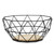 Wooden Base Geometric Design Back Wire Wrought Iron Fruit Bread Storage Basket Kitchen Eggs Dessert Holder Organizer Cake Stand Baskets Trend Wooden Base Geometric Design Back Wire Wrought Iron Fruit Bread Storage Basket Kitchen Eggs Dessert Holder Organizer Cake Stand Baskets Trend