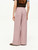 Women’s woman womens petite-, tall-, plus-, size 100% Cotton Bootcut, Elastic High rise Waist Flared Casual Trousers, Y2K Retro Loose Fit Lounge wear wide-leg Pants in pink